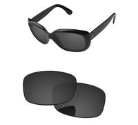 PapaViva Lenti di ricambio compatibili con occhiali da sole Ray-Ban RB4101 da 58 mm, Nero tinta unita., RB4101 58mm