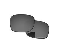 PapaViva Lenti di ricambio compatibili con occhiali da sole Spy Optic Deco nero cromato polarizzato
