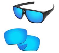 PapaViva Lenti di ricambio per Oakley Dispatch 1 OO9090, Blu ghiaccio - Polarizzato, Taglia unica