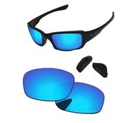 PapaViva Lenti di ricambio per occhiali da sole Oakley Fives Squared OO9238 54 mm, Blu ghiaccio., Fives Squared