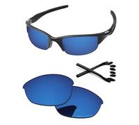 PapaViva Lenti di ricambio per occhiali da sole Oakley Half Jacket 2.0 OO9144, 62 mm, polarizzate