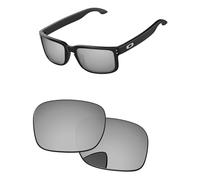 PapaViva Lenti di ricambio per occhiali da sole Oakley Holbrook Mix OO9384 Chrome Silver Pro+ Anti-Reflective Polarized