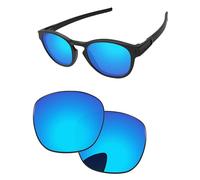 PapaViva - Lenti di ricambio per occhiali da sole Oakley Latch OO9265 53mm - Precisione di adattamento, protezione UV e resistenza agli urti, Blu ghiaccio, Latch