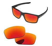 PapaViva Lenti di ricambio per occhiali da sole Oakley Mainlink OO9264-57mm, Rosso fuoco, Mainlink
