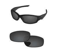 PapaViva Lenti di ricambio per occhiali da sole Oakley Straight Jacket 2007 Solid Black Pro+, anti-appannamento, polarizzate