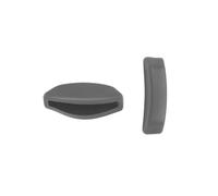 PapaViva Naselli di ricambio per Oakley Spindrift OO9474 / Spindrift RX OX8176, Grigio-1 paio, Euro Fit