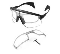 PapaViva Porta-lenti a clip per occhiali da sole Oakley Stunt Devil OO9517, Grigio, 0