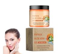 Papaya Aloe Vera Cream, Crema Idratante 100 G con Papaya E Aloe Vera Sbiancante Crema Viso Sbiancante Papaya Whitening Brightening Face Freckler Cream per Lenitivo E Idratante