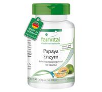 Papaya Enzym 100 compresse masticabili con papaina, amilasi, proteasi - VEGAN...