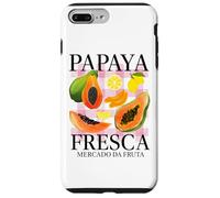 Papaya Fruit Rio de Janeiro Costiera Estetica Papaya Brasile Custodia per iPhone 7 Plus/8 Plus