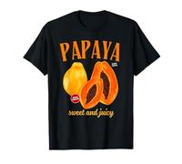 Papaya Sweet and Juicy Tropical Sweetness Papaya Lover Maglietta