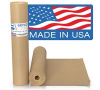 Papel de embalaje Kraft marr n - 18"" x 1 200"" (100') - Rollo de papel Kraft I