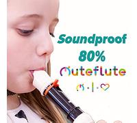 Papelivi - Set premium 5 sordinelle muteflute per flauto dolce (Hohner - Yamaha) in blister, riducono l’insonorizzazione parzialmemte (80%) o totalmente (100%) del tuo flauto