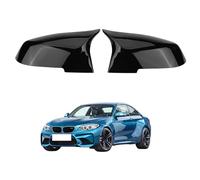 PAPEP Cappuccio Specchietto Retrovisore per BMW M2 F87 2016-2018 Glossy Black - Calotte Copri Specchietto Laterali Sostituzione Coppia ABS