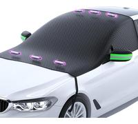 PAPEP Copri Parabrezza Auto per Dacia Sandero Stepway 3 2020-2023,Telo Parabrezza Antighiaccio, Copri Parabrezza Esterno Antigrandine,Applicabile Tutto L'Anno,B