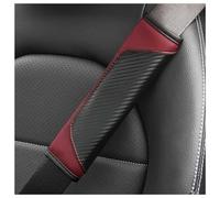 PAPEP Protezione per Cintura di Sicurezza Auto per Audi S5 4door 2007-2016, 2 Pezzi Coprispalla Regolabile Cuscino Imbottito per Supporto Collo,Claret