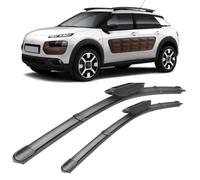 PAPEP Set di 2 Spazzole Tergicristalli Anteriori per Citroen C4 Cactus 2014-2018 26""+16"", Kit Ricambio per Parabrezza