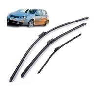 PAPEP Set Tergicristallo Anteriore e Posteriore per Volkswagen Golf 5 Golf 5 2005-2009, Tergicristallo per Parabrezza per Auto Spazzola Facile Installazione