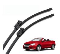 PAPEP Spazzole Tergicristallo Anteriori Auto 2 Pezzi per VW EOS 2006-2011 24''+19'', Ricambio Parabrezza Adatto a Tutte Le Stagioni Set Accessori