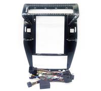 PAPEP Telaio Facade Autoradio per Citroen C-triunfo C-Quattro Sega 2012-2016 9.7-inch Surface Frame + Wiring Harness - Facciata Stereo per auto, pannello cruscotto senza attrezzi installazione