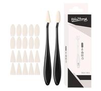 Paper Art Blenders 17,5 x 1,9 cm, ceppi multiuso per miscelare la carta, raschietti ergonomici con spugna di , pittura a carbone, disegno, strumenti per artisti di precisione