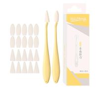 Paper Art Blenders, Paper Art Blending Stumps, Multipurpose Sketch Wipe Tools, Ergonomic Design, Ideal for Charcoal & Pencil, Drawing & Shading Use, 6.5 Inches White 6 Pack