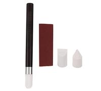 Paper Blending Stumps Sketch Rubbing Pen Delicate Even Portable Art Blender with Replaceable Heads for Artists Beginners Charcoal Graphite Pastel Colored Pencils Rubber Material 2