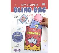 Paper Blind Bag Cute Animals: DIY coloring and craft. Create cute surprise animals bags.