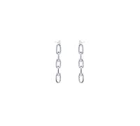 Paper Clip Catena Stud Orecchini per Le Donne Piercing Orecchini Gioielli, LYLSSSDH, di E6