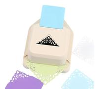 Paper Corner Punch - 5,91 x 3,94 x 3,15 in Triangular Flower Pattern Punch | Large Craft Paper Corner Punches | Papers Punches for Crafting | Corners Floral Hole | Shape Embossing Cutters for