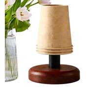 Paper Cup Holder - Organizer in legno di noce per ufficio Home Kitchen | Legno di noce con design vintage Multi-Slot Stand for Coffee Tea Cup Storage Display Living Room Dining Room Countertop Table