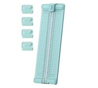 Paper Cutter,Craft Paper Cutter - 4-in-1 Tools Bidirectional Cutting Precision Shredder | 36,5 x 12,3 x 1,5 cm Anti-Slip Paper Trimmers for Business Home Cardmaking Teacher School Office Journal