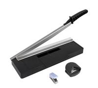 Paper Cutter, Craft Paper Trimmer, Multipurpose Paper Tool, High Accuracy Measurement Grid, Steel Edge Design, Best for Work Scrapbooking Projects