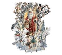 Paper d'art - Carol Singers - Biglietto di Natale 3D
