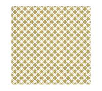 PAPER + DESIGN - Tovaglioli natalizi con stelle, 33 x 33 cm, colore: Bianco/Oro