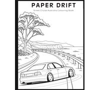 Paper Drift: Street Cruise Australia Colouring Book