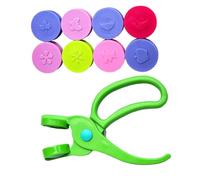 Paper Embossing Machine | Kids Embossing Machine | 8X Creative Embossing Device | Logo Embosser Stamp, Paper Puncher Embosser | Handheld Paper Embosser For Enhanced Scrapbooking