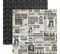 Paper House Productions Harry Potter - Carta per scrapbooking, double-face, 30,5 cm, confezione da 15