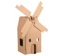 Paper House Toy For Kids - Safe Smooth Surfaces Fine Cutting Paper Material