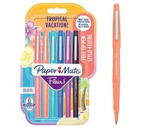 Paper-Mate Penne con Punta Media in Feltro 1982103, Colori Tropicali – Confezione da 6