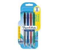 Paper Mate 2027735 Flex Grip Ultra Retractable Ballpoint Pen (Pack of 4)