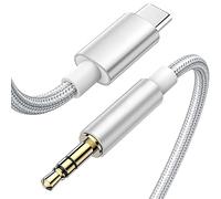 Paper Mate Cavo AUX per iPhone in auto, 3,5 mm, compatibile con telefono