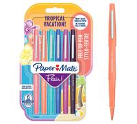 Paper Mate Flair Felt Tip Pens Medium Point (0.7 mm) Marker Pens Assorted Tr