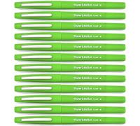 Paper Mate Flair Felt Tip Pens, Medium Point, Pack of 12 (Light Green)