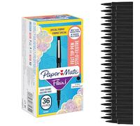 Pennarello Flair Nylon - punta 1,10 mm - nero - Papermate - conf. 30 + 6 pezzi