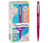 Paper Mate Flair Pennarelli | Punta Media in Feltro (0.7mm) | verde | scatola da 12