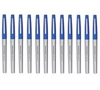 Paper Mate Flair - Pennarello a punta ultra fine, confezione da 12, colore: Blu