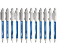 Paper Mate Flexgrip Elite 1.4mm Grande Punto Retraibile Penna a Sfera 12 Pack