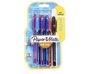 Paper Mate “Inkjoy 100” - penne a sfera assortite (confezione da 8)