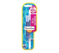 Paper Mate Inkjoy 1957051 Ricariche Penna Gel, Confezione da 3, Blu